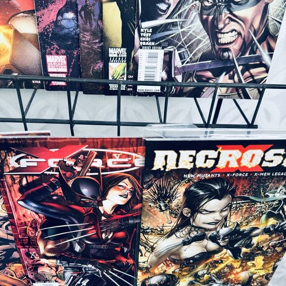 X-Force 1-3 5-11 13 & Must Have & Necrosha X Ain’t No Dog One Shot Lot X-men - Picture 3 of 7